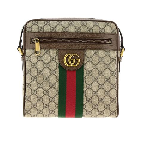 borsa gucci tracolla beige|Borse uomo Gucci in Pelle Beige .